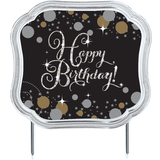 Sparkling Celebration Birthday Cake Topper Kit Front_Flat