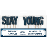 Stay Young Toothpick Candle Set, 9-pk Front_Flat