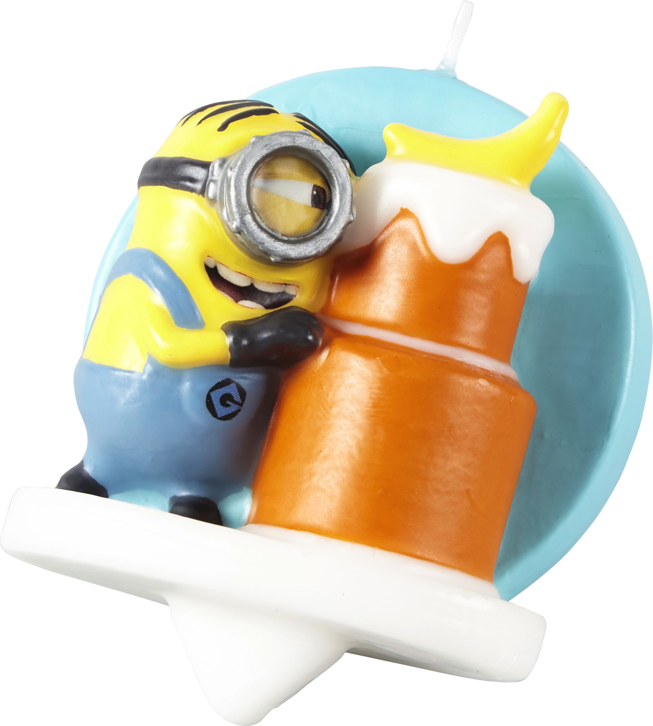 Minions Birthday Candle Front_Flat