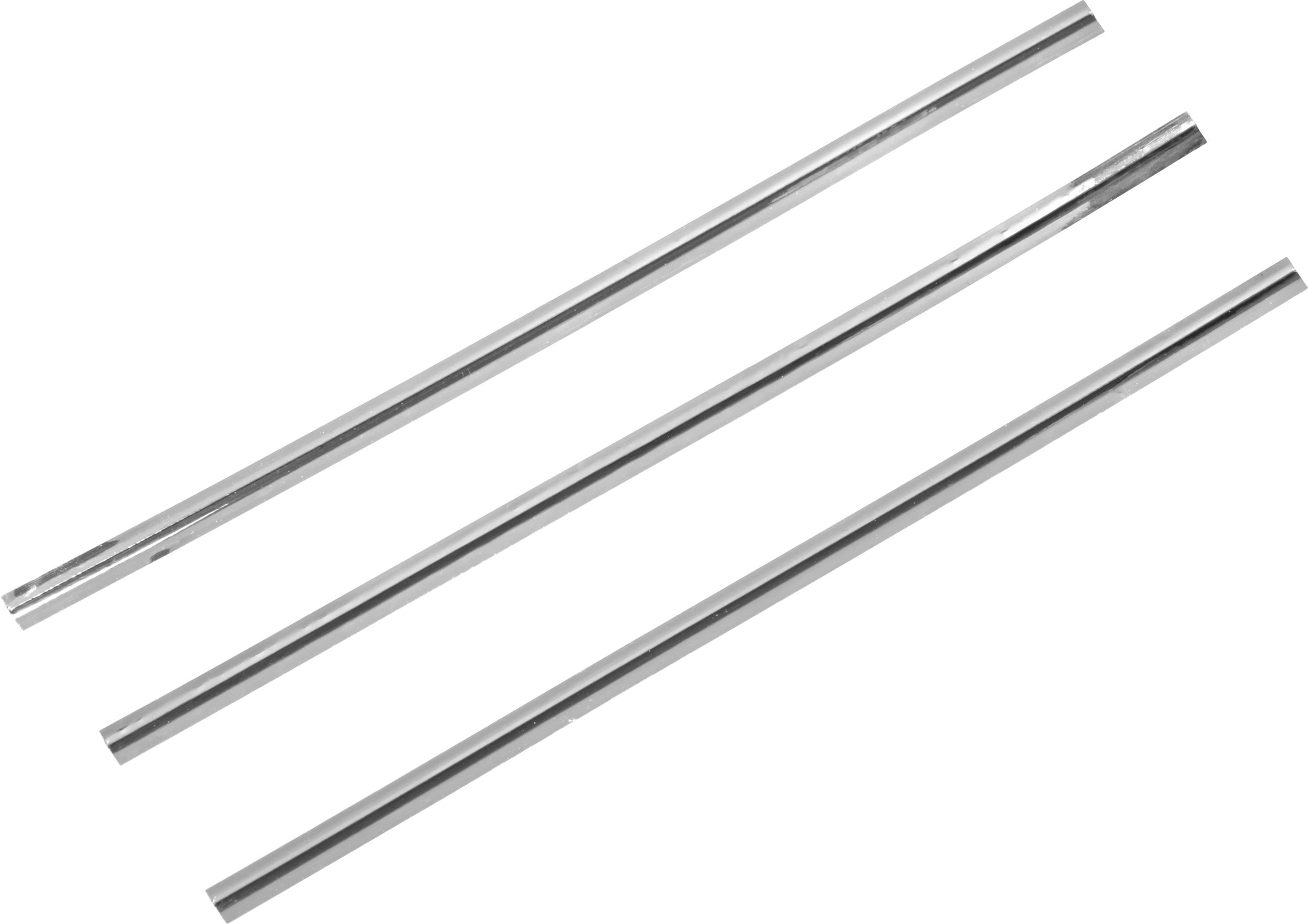 Wilton Rectangle Foil Twist Ties for Treat Party Favor Bags Silver, 5-in, 50-pk, for Birthday Party Front_Three_Fourths_Angled_Left