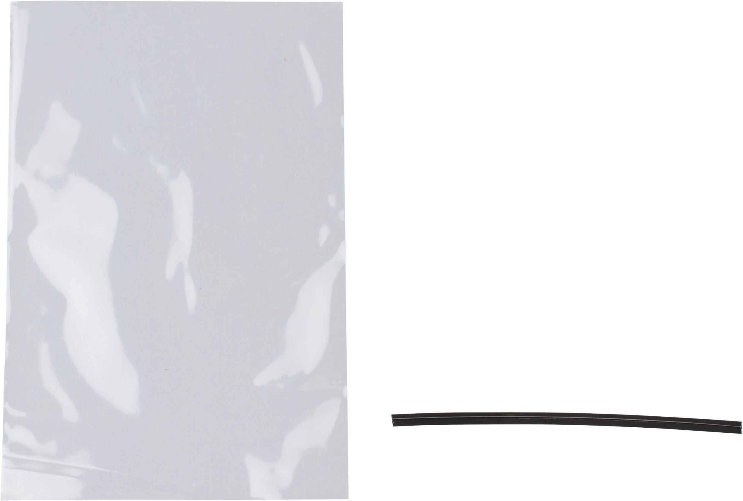 Sacs de fête pour friandises en cellophane rectangulaires Wilton avec attaches torsadées, 8 po, paq. 100, pour fête d'anniversaire Composite_or_Mixed