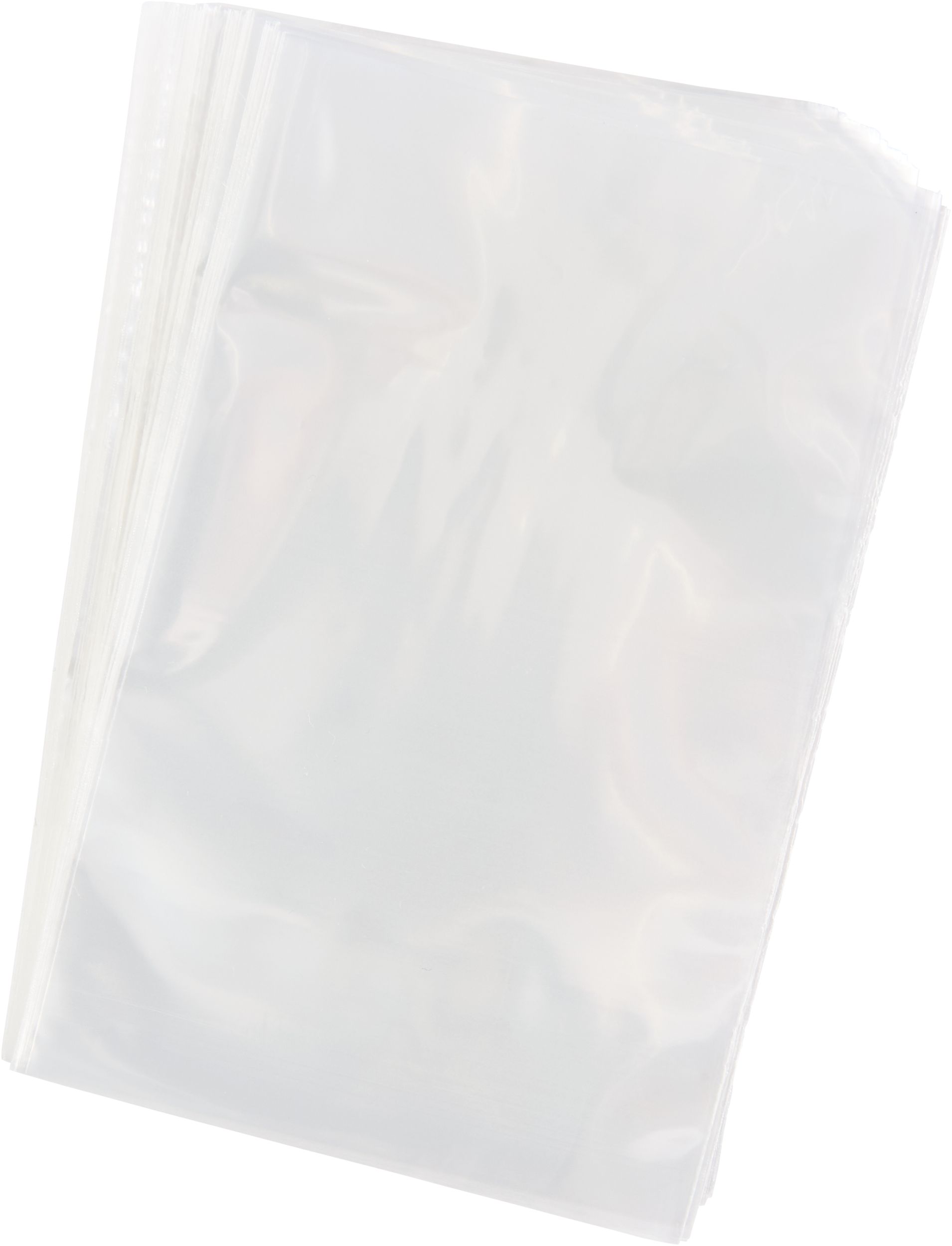 Sacs de fête pour friandises en cellophane rectangulaires Wilton avec attaches torsadées, 8 po, paq. 100, pour fête d'anniversaire Overhead_Flat