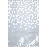 Sacs à friandises à pois blancs, paq. 25 Overhead_Flat