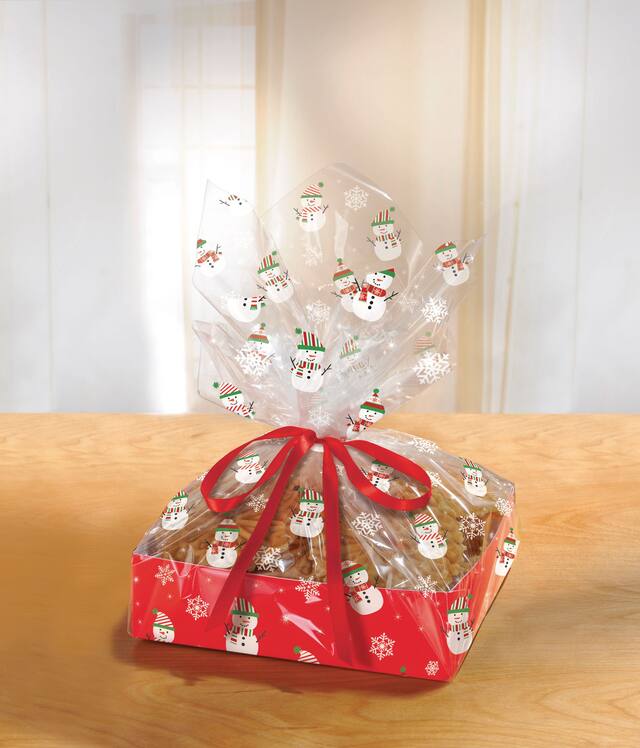 Very Merry Snowman Treat Trays, 2-pk Front_Angled_Left