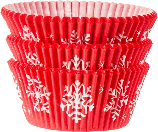 Moules en papier bonhomme de neige, paq. 75 Front_Elevated