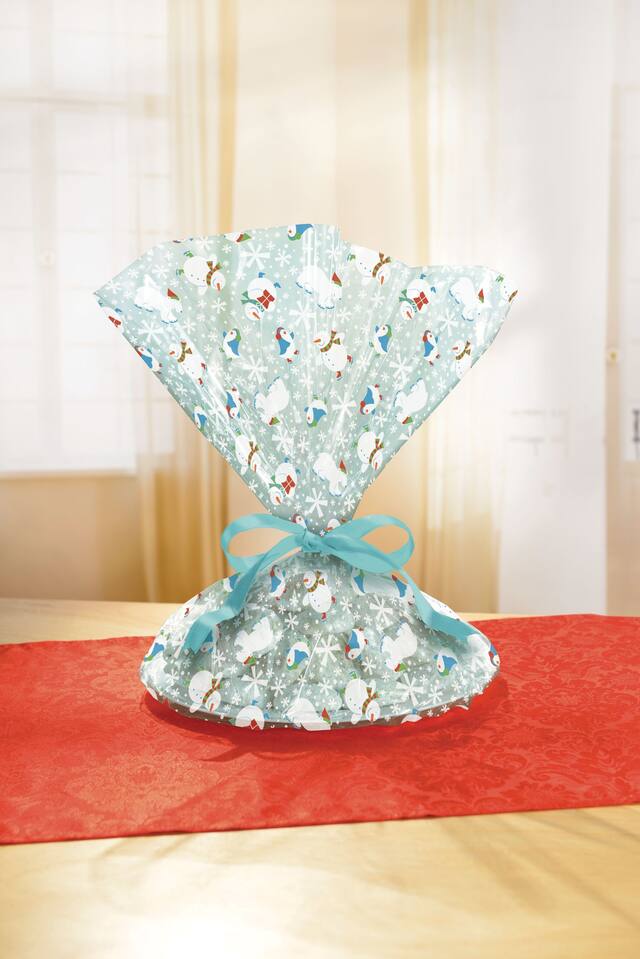 Sacs pour plateau à friandises amis givrés, paq. 6 Front_Angled_Left