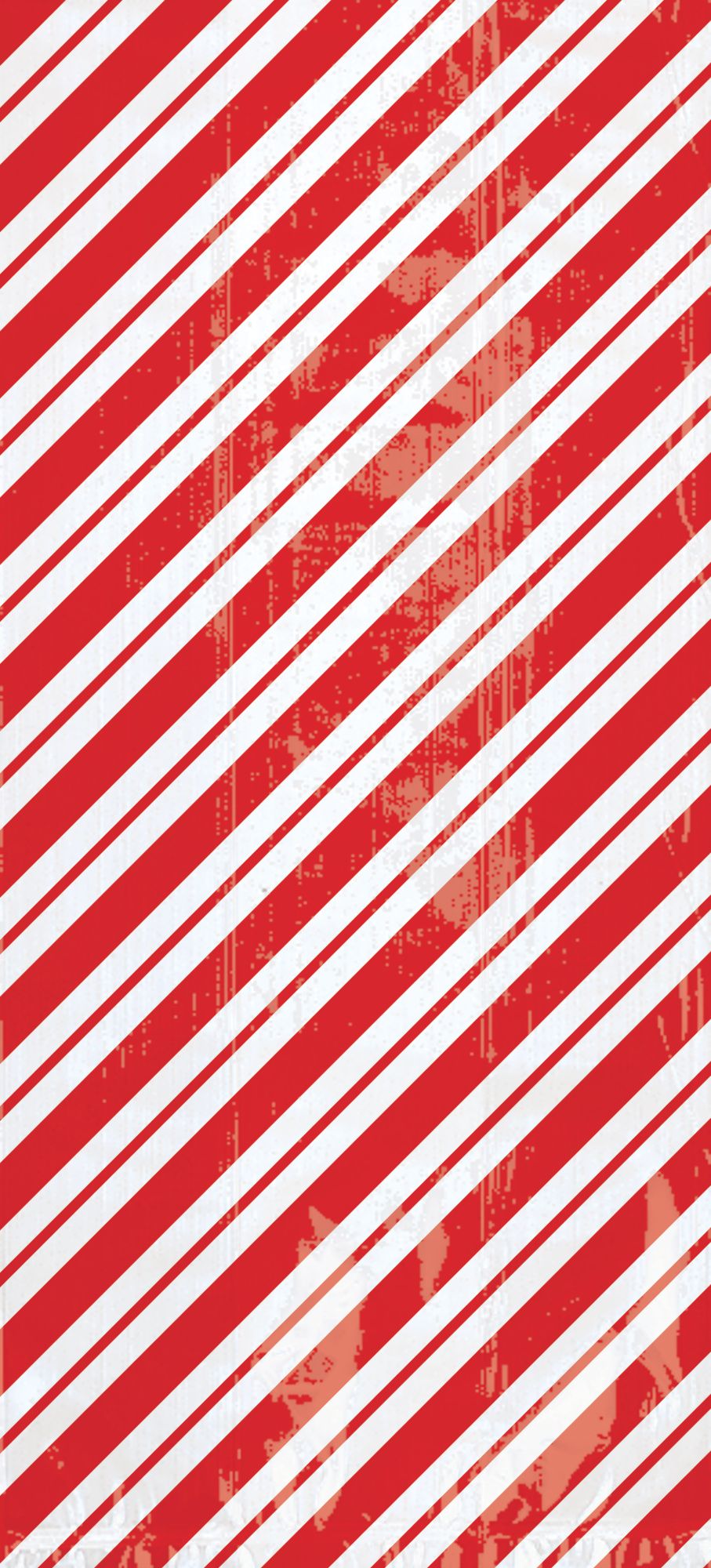 Candy Cane Stripe Treat Bags, 20-pk Front_Flat