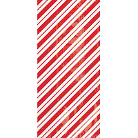 Candy Cane Stripe Treat Bags, 20-pk Front_Flat