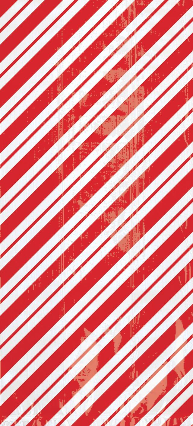 Candy Cane Stripe Treat Bags, 20-pk Front_Flat