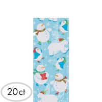 Sacs à friandises, amis polaires, paq. 20 Front_Flat