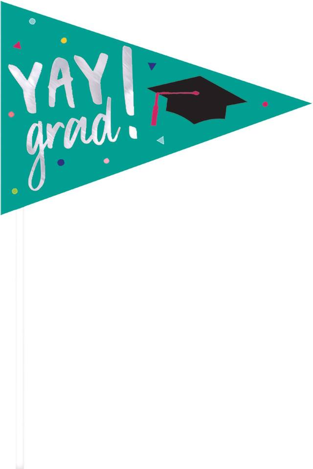 Drapeaux fanions Yay Grad, paq. 6 Front_Flat
