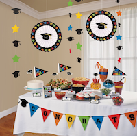 Multi-Colour Graduation Buffet Decorating Kit, 23-pc Composite_or_Mixed