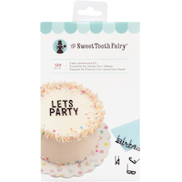 Sweet Tooth Fairy Cake Letterboard Kit, 128-pc Front_Flat