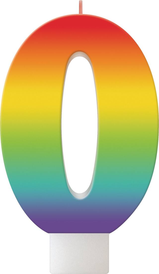 Rainbow Number 0 Bir