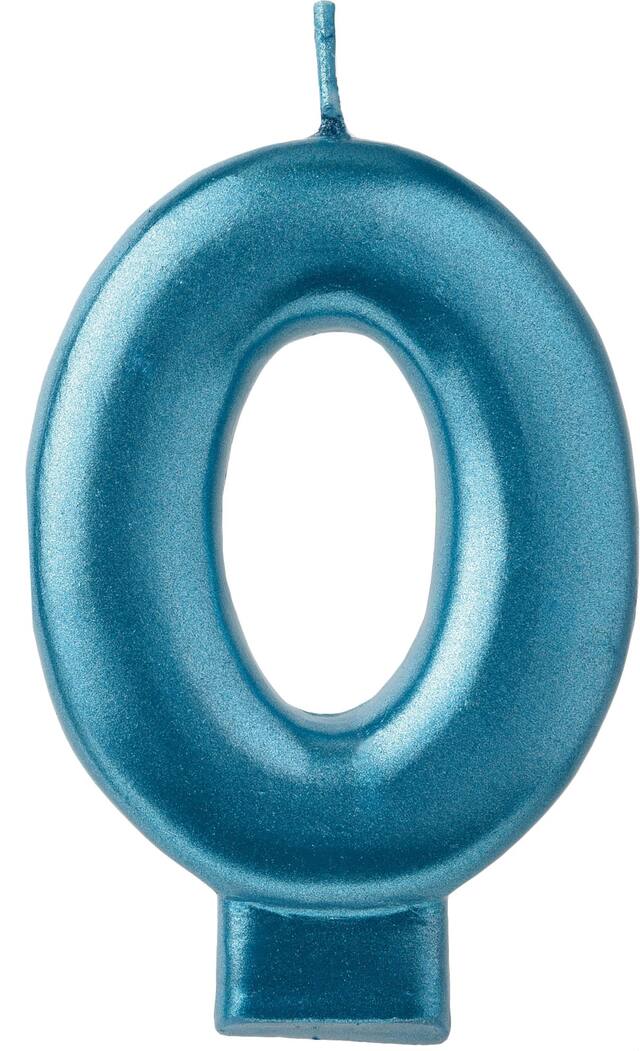 3"CANDLE #0 BLUE