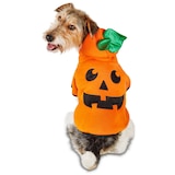 Bootique Pumpkin Dog/Pet Costume Hoodie, Assorted Sizes, Orange Back_Flat