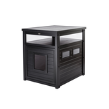 New Age Pet® LitterLoo® Jumbo Cat Litter Box Cover & End Table, Assorted Colours Front_Three_Fourths_Angled_Left