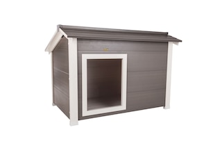 New Age Pet® ThermoCore™ Extérieur isolé ECOFLEX® Maison des chiens, Grey, X-Large
