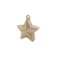 Star Shaped Balloon Weight Accessory, Assorted Colours, Glitter, 4.5-in, for Birthday/Anniversary/Graduation