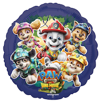 18" Paw Patrol, The Dino Movie Standard Foil Balloon