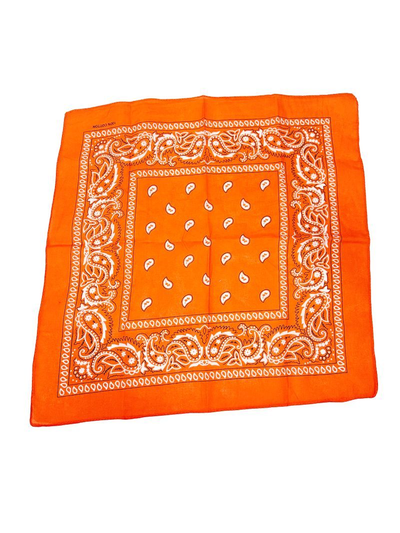 ADULT ORANGE BANDANA