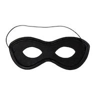 Masque en tissu de superhéros, choix de couleurs, taille unique, accessoire de costume à porter pour l'Halloween Front_Flat