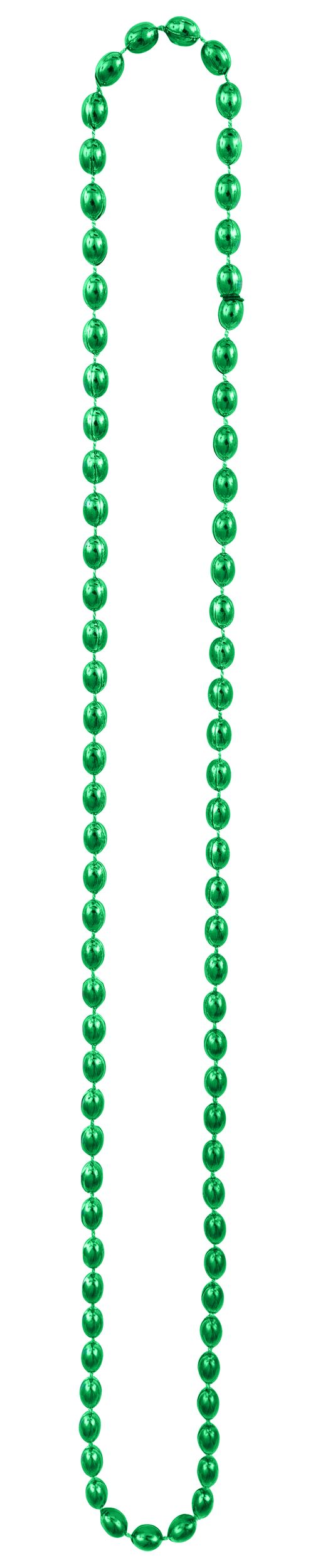 30IN GRN BEAD NECKLA