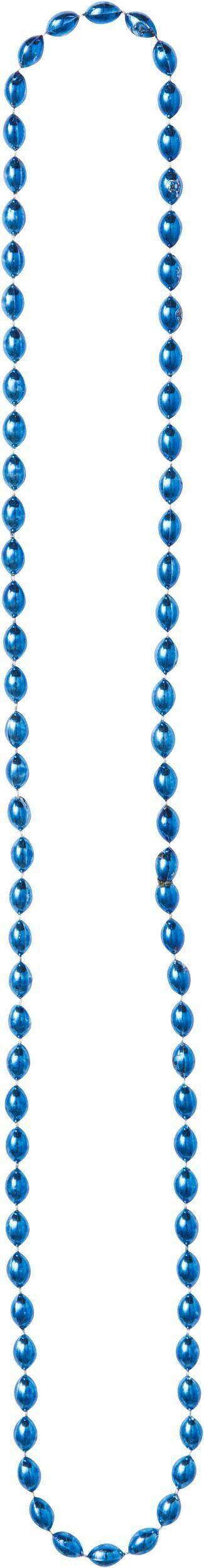 30IN BLU BEAD NECKLA