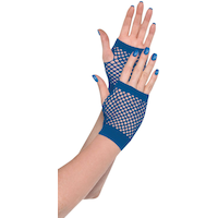 Gants sans doigts en filet pour adulte, choix de couleurs, taille unique, accessoire de costume à porter pour l'Halloween