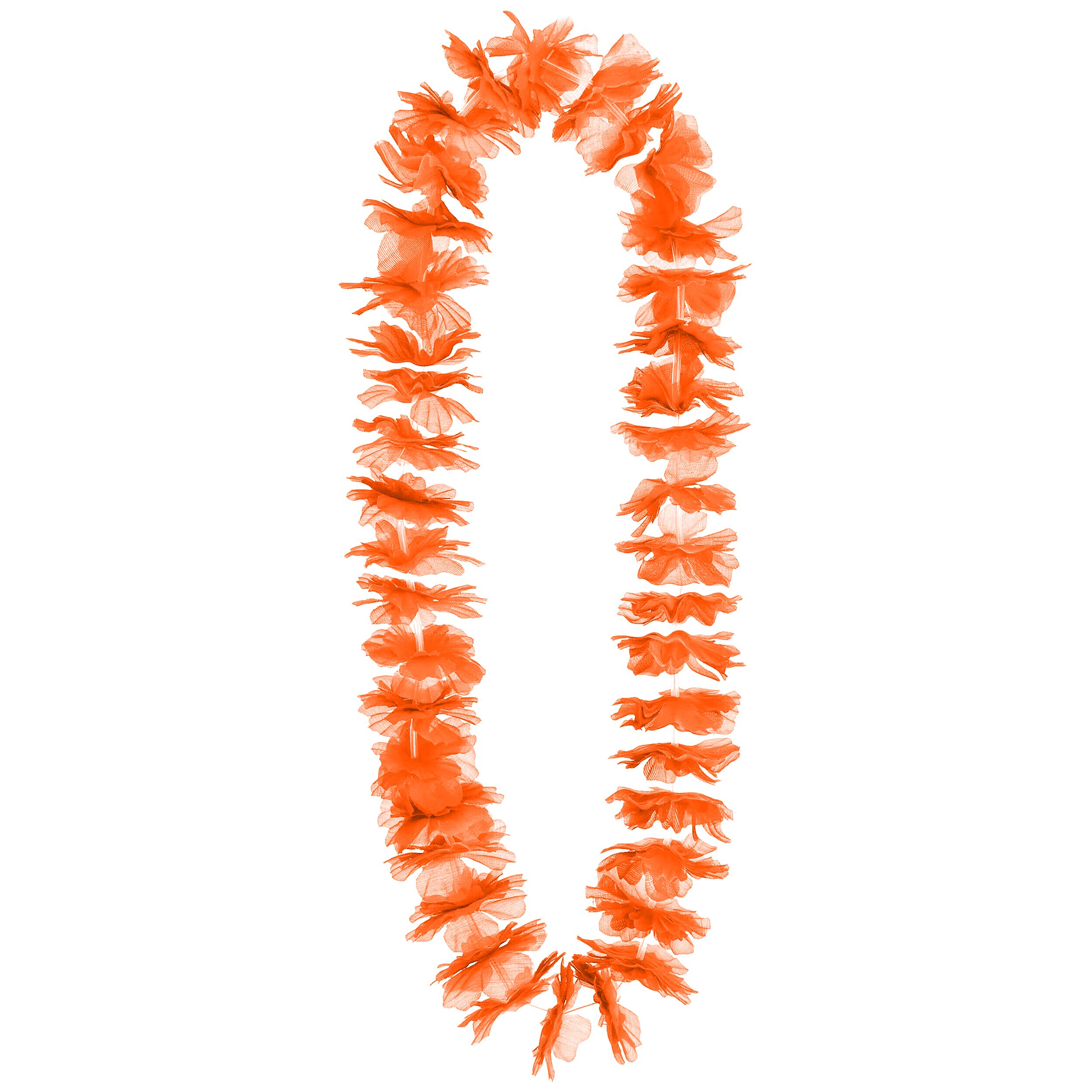 Orange Lei, 40-in Front_Flat