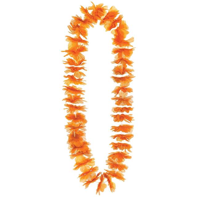 Orange Lei, 40-in Front_Flat