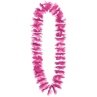 Bright Pink Lei, 40-in Front_Flat