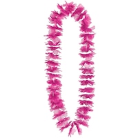 Bright Pink Lei, 40-in Front_Flat