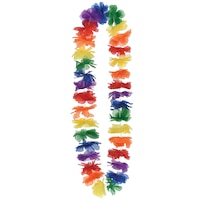 Rainbow Lei Necklace, 40-in