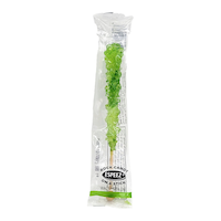 Rock Candy Crystal Stick, Watermelon, Green, Hard Candy, for Birthday/Party Favour Candy Front_Flat