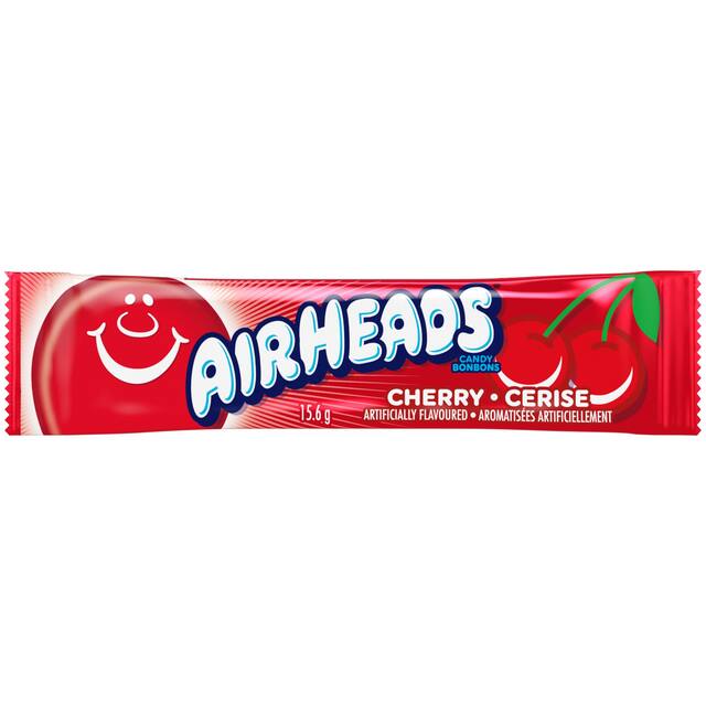 Airheads Candy Individual 15.6-g Bars, Assorted Flavours Front_Flat