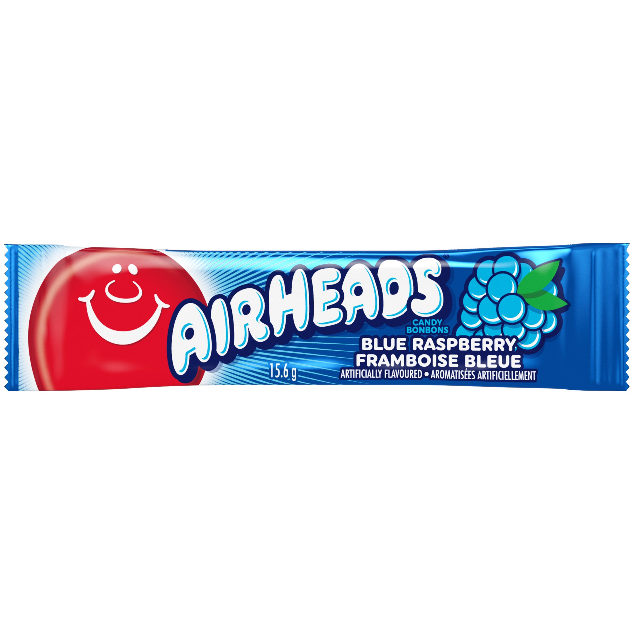 Présentoir incliné pour friandises Airheads, saveurs variées, paq. 60 Front_Flat