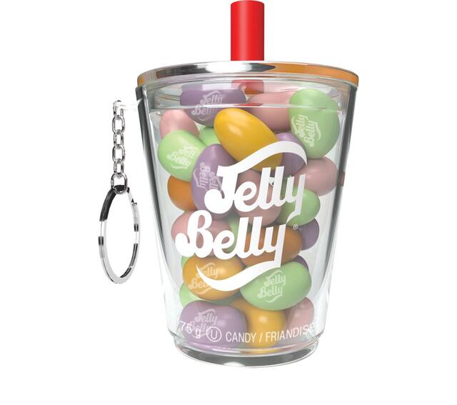 Jelly Belly Boba Milk Tea Cup Candy, 65-g Front_Flat