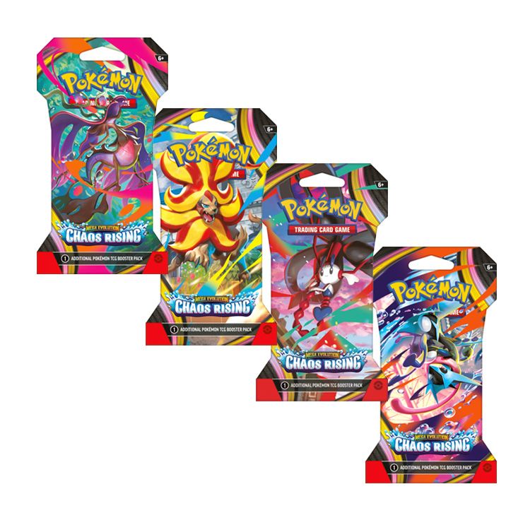 Pokémon Assorted Series Blister Pack #2 Cards, Multi-Coloured, 10