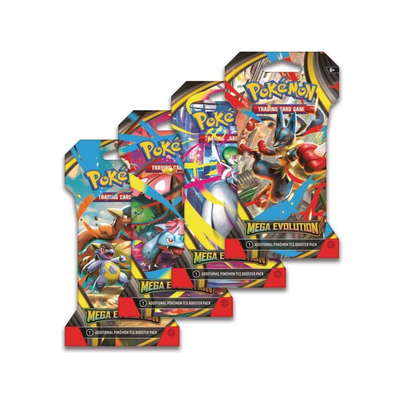 Pokémon Assorted Series Blister Pack #2 Cards, Multi-Coloured, 10-pk, for Birthday/Party Favour, Pokémon Trading Card Game Front_Flat