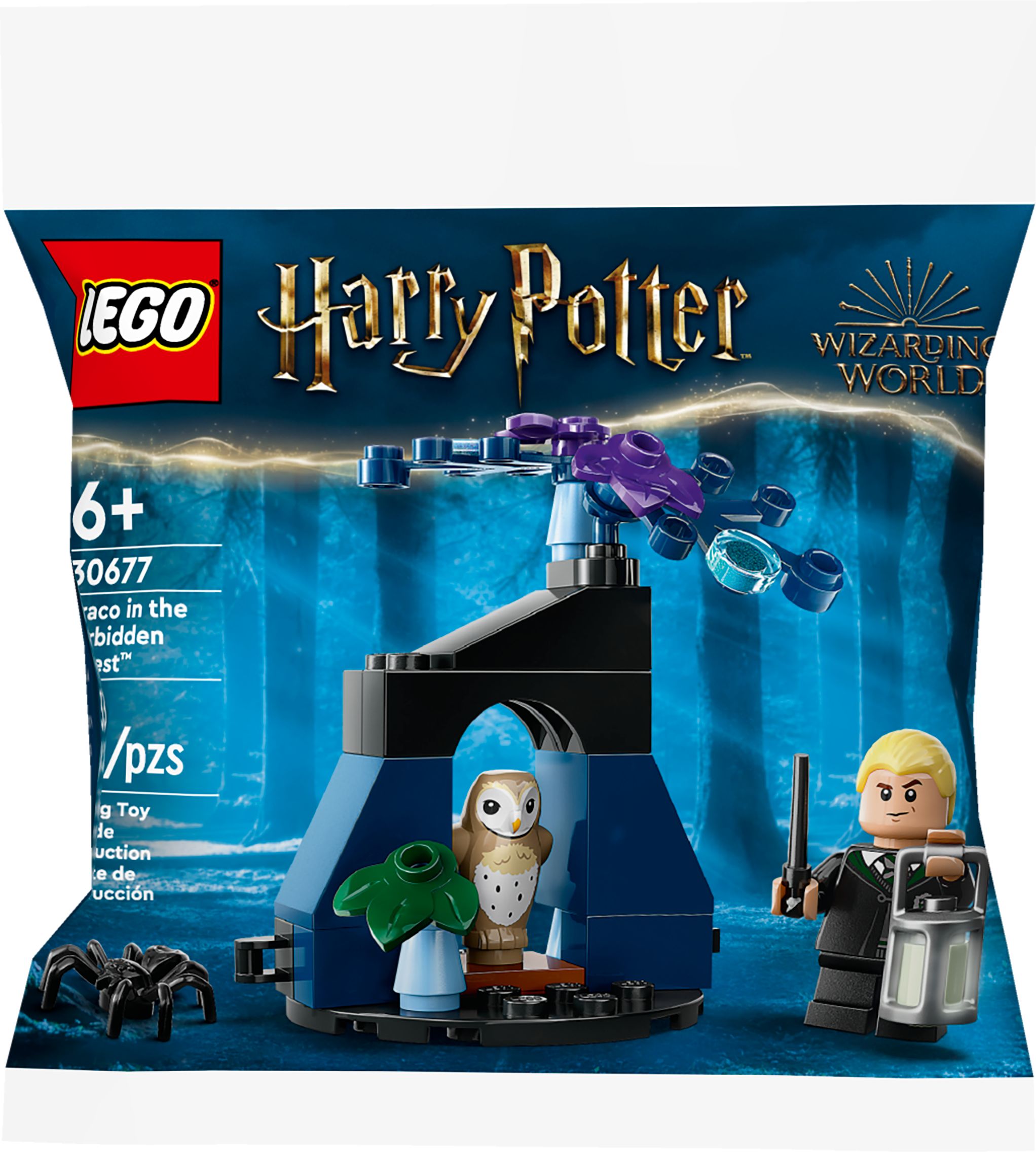 LEGO Harry Potter Draco Malfoy Building Toy - 30677, Blue, 67-pk, Ages 6+, for Birthday/Party Favour Front_Flat