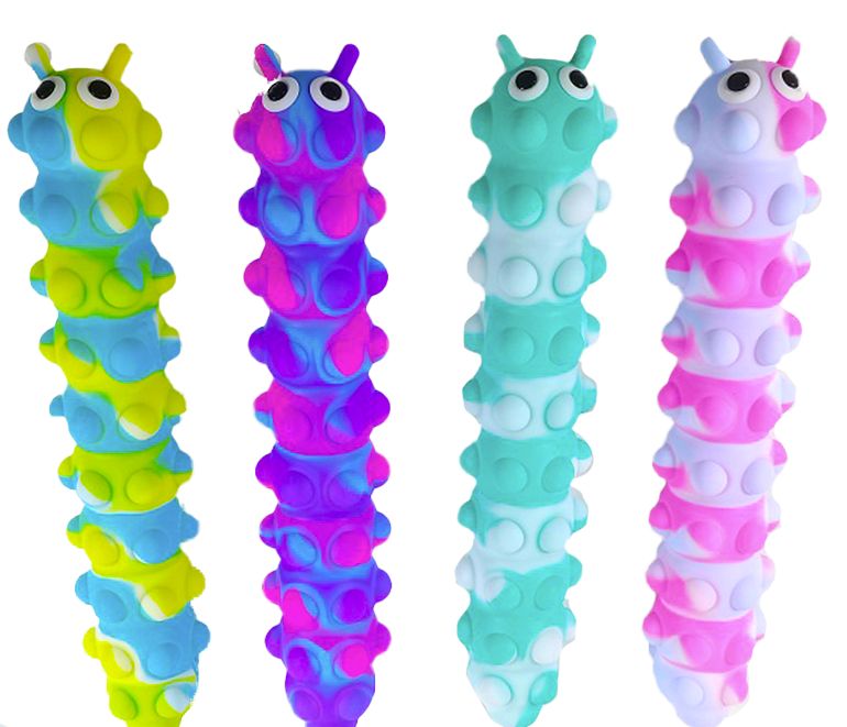 Caterpillar Suction Toy Favours, Multi-Coloured, Ages 5+, for Birthday/Party Favour Composite_or_Mixed