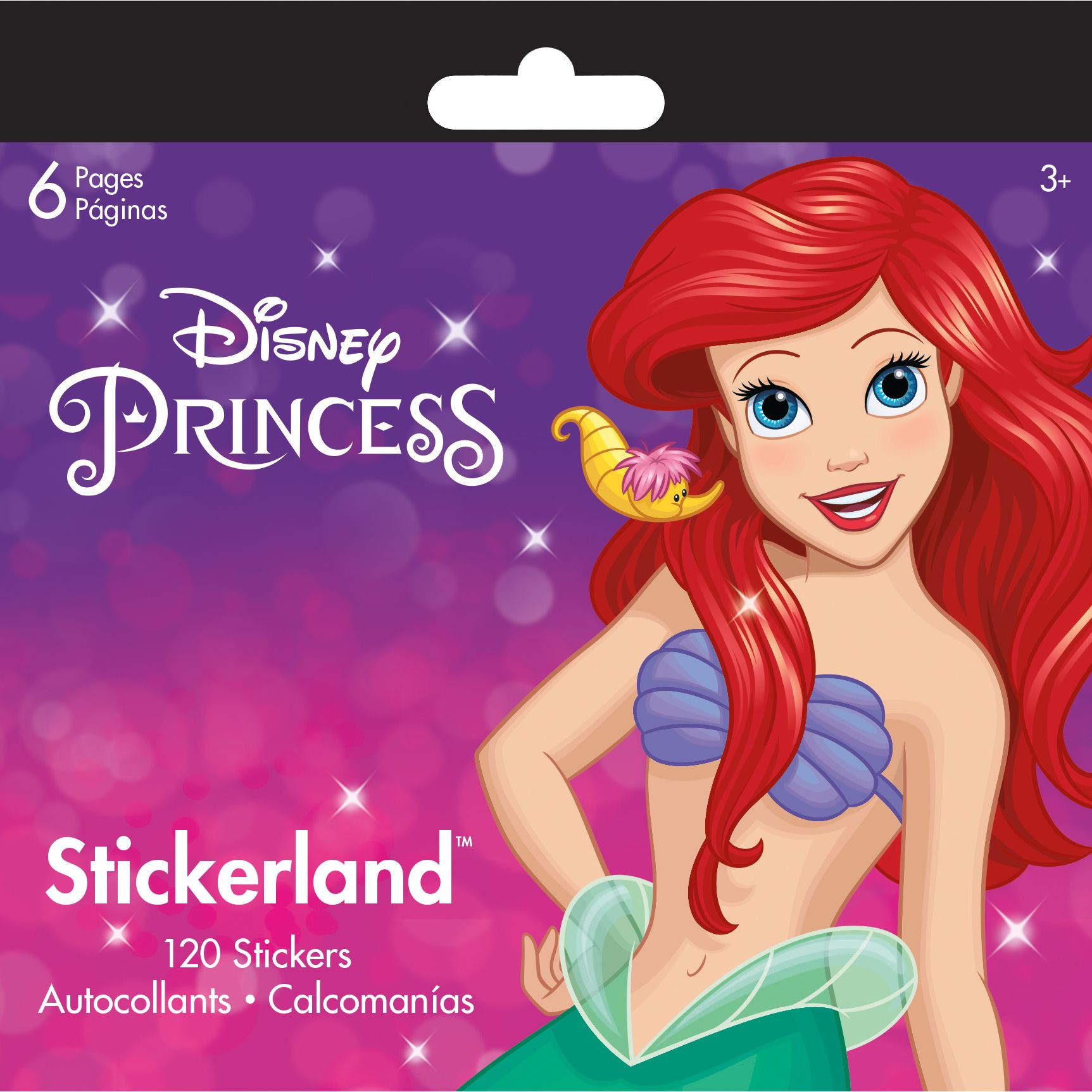 The Little Mermaid - Classic - Mini Stickerland Pads - 6 PG Front_Flat