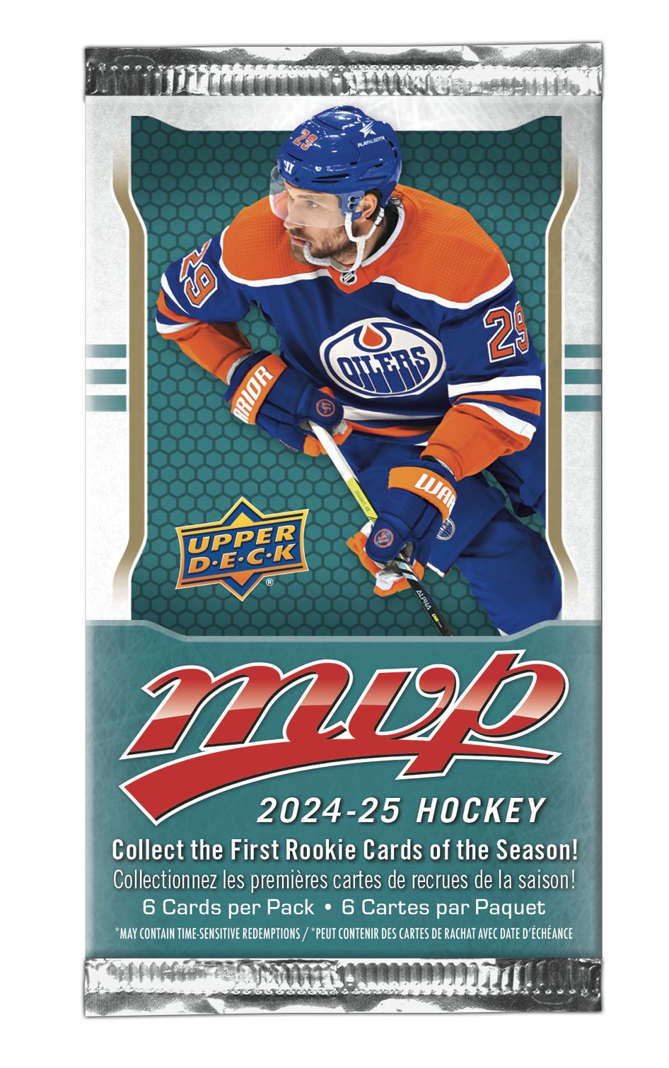 Distributeur à gravité TOPPS 2024 MVP Hockey Front_Flat