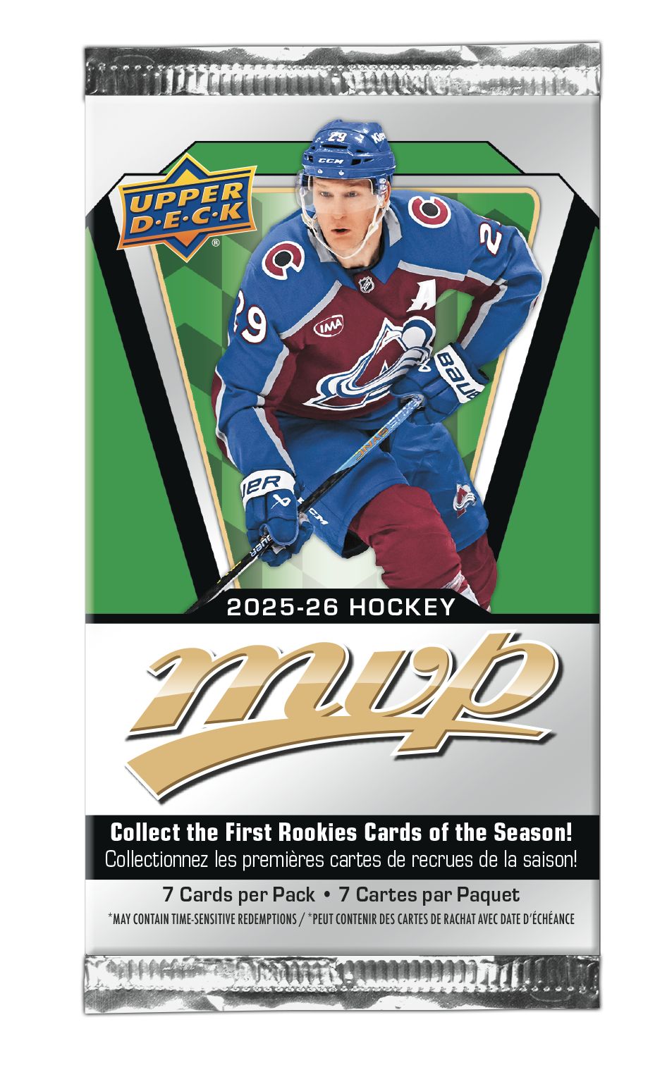 Distributeur à gravité TOPPS 2024 MVP Hockey Front_Flat