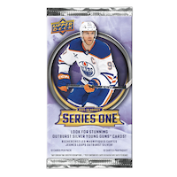 Distributeur à gravité Upper Deck 2024-2025 Hockey Series 1, 12 unités Front_Flat