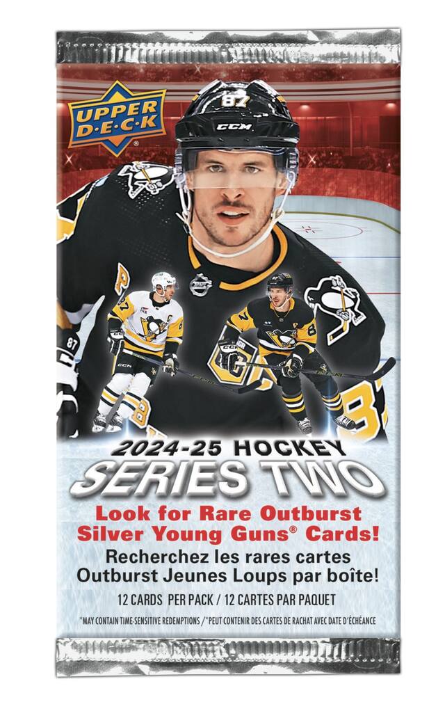 Upper Deck 2024 Series 2 Hockey Packs Front_Elevated