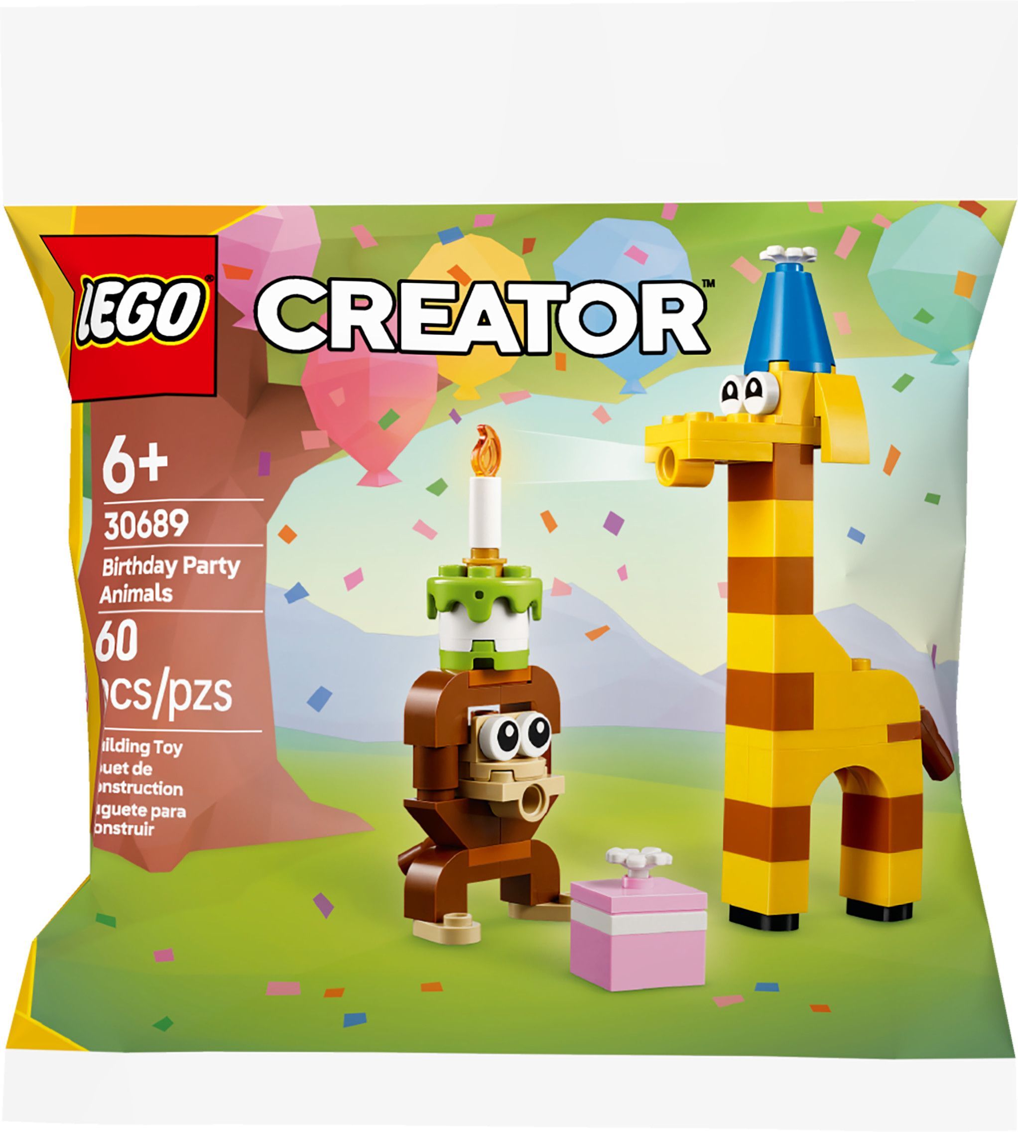 LEGO® Creator Birthday Party Animals - 30689 Front_Flat