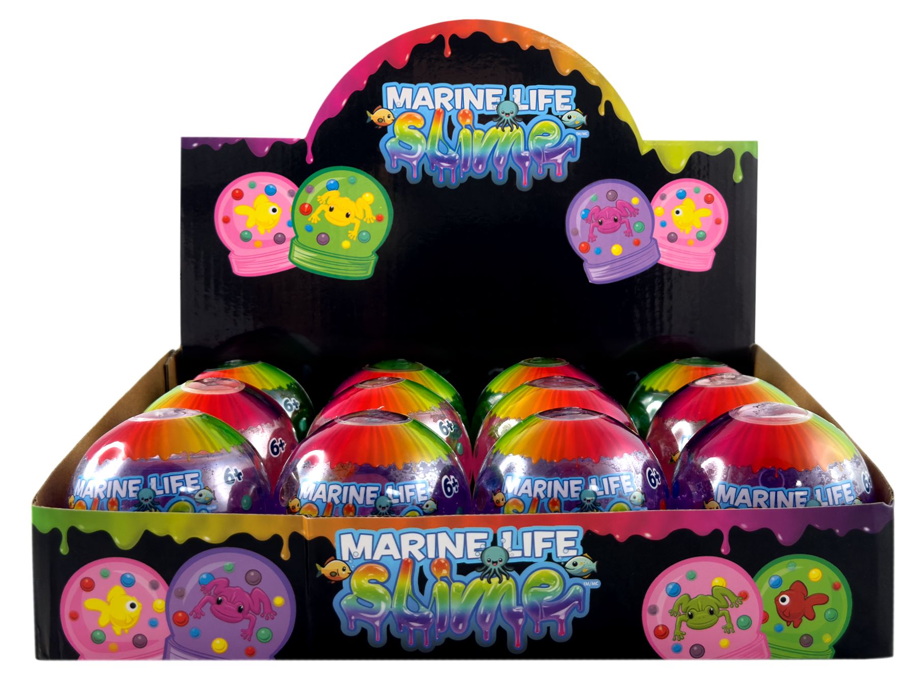 Marine Life Slime Sensory Toy, Multi-Coloured, Assortment Front_Angled_Right