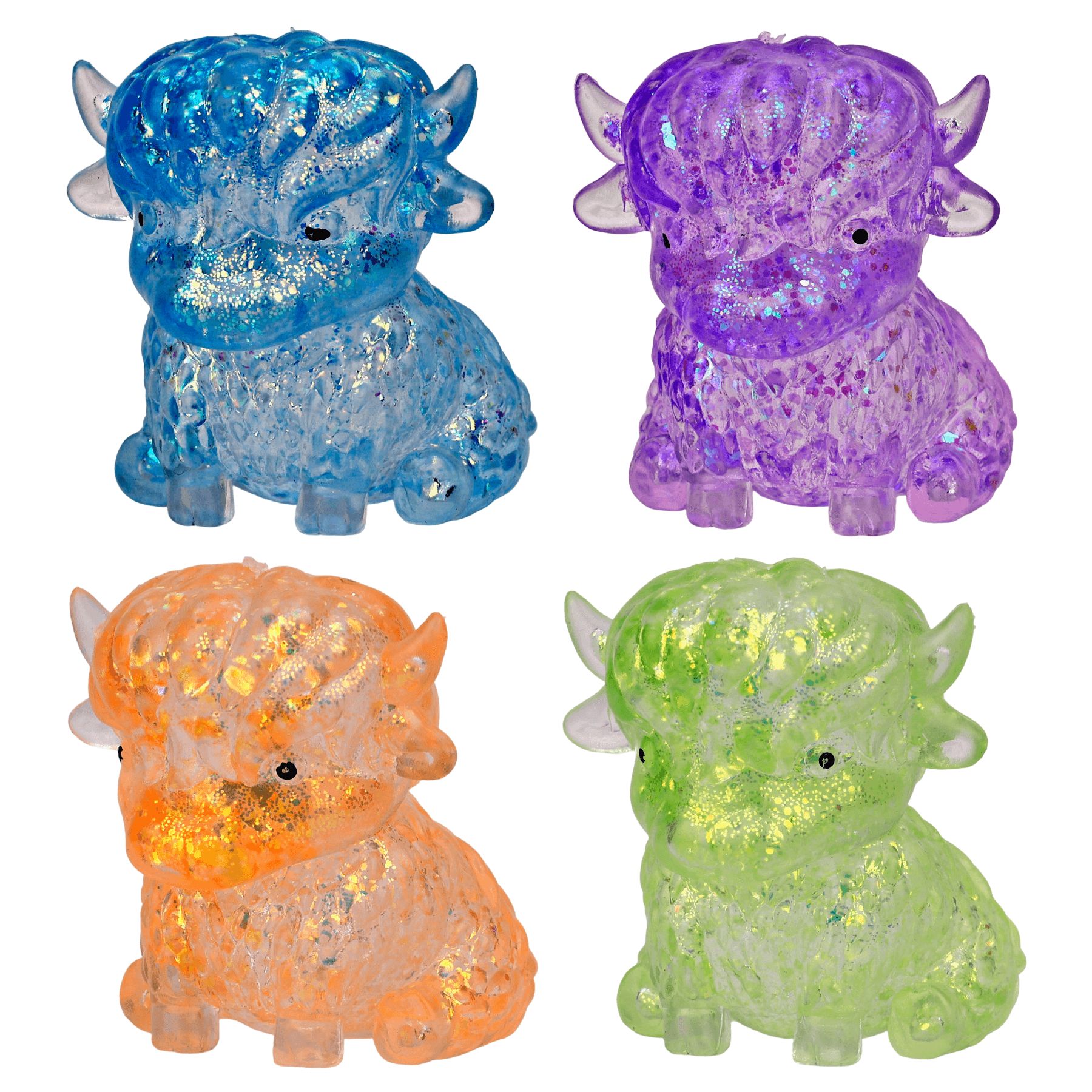 Jouet sensoriel spongieux boule 8 magique, choix varié, multicolore, pour anniversaire/cadeau-surprise Front_Flat